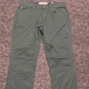 Tailor Vintage Dark Green Chinos